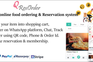 QrexOrder (v3.2.6) SaaS QR Multiple Restaurants / WhatsApp Online ordering / Reservation system