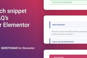 Questionar v1.1.7 FAQ Accordions for Elementor
