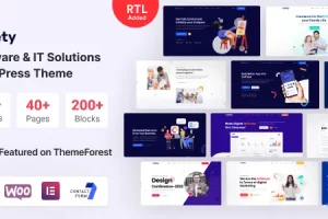 Quiety (v5.4.0) Software & IT Solutions WordPress Theme