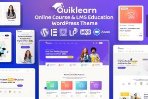 Quiklearn (v2.4) Education WordPress Theme