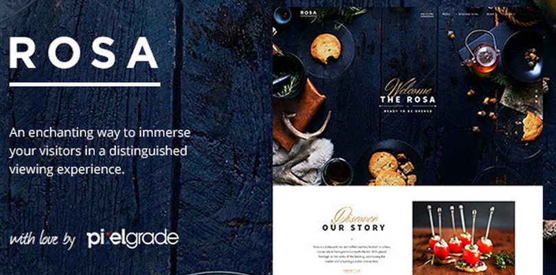 ROSA v2.9.0 – An Exquisite Restaurant WordPress Theme