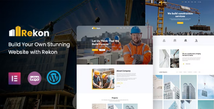 Rekon v1.0.16 Construction WordPress Theme