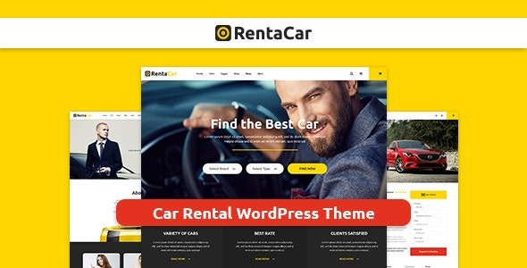 Rentacar v1.8 Car Rental / Listing WordPress Theme
