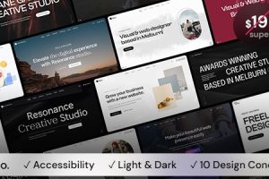 Resonance (v1.0.8) Multipurpose One/Multi Page Template