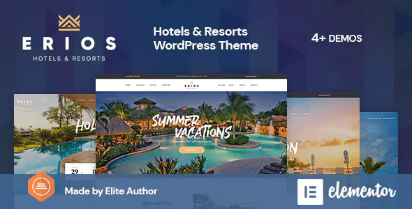 Resort & Hotel WordPress Theme Erios (v1.2.6)