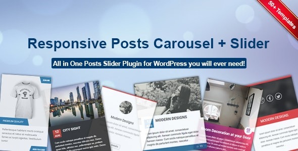 Responsive Posts Carousel WordPress Plugin v.14.1