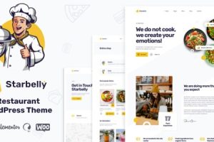 Starbelly (v1.3.6) Restaurant WordPress Theme