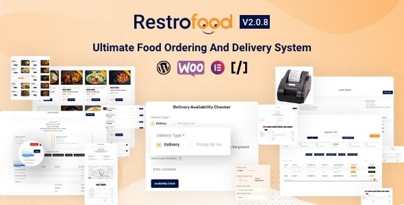 Fixed* RestroFood (v1.0.1) Online Food Ordering & Delivery WordPress Plugin [Activated]