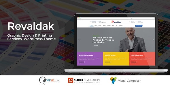 Revaldak v3.0 – Printing Services WordPress Theme #