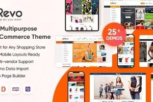 Revo - 多用途 Elementor WooCommerce WordPress 主题（25+ 个主页和 5+ 个移动布局）4.0.25