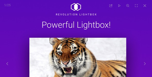Revolution Lightbox WordPress Plugin v3.0