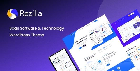 Rezilla (v1.0.0) SaaS Software & Technology WordPress Theme