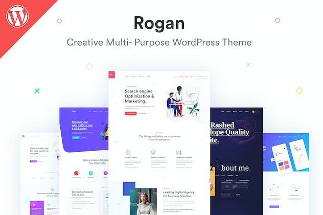 Rogan v1.8.2 Creative Multipurpose WordPress Theme
