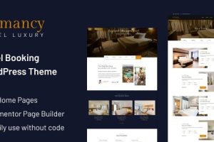 Romancy (v1.2.5) Hotel Booking WordPress Theme