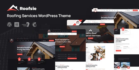 Roofsie (5 Dec, 2023) Roofing Services WordPress Theme