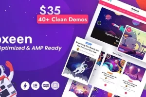 Roxeen (v2.5.2) Personal Lightweight WordPress Theme