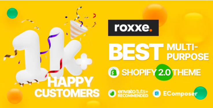 Roxxe (07-07-2023) – Responsive Multipurpose Shopify Theme