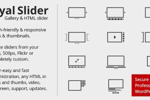 RoyalSlider - WordPress 的触摸内容滑块 3.4.3