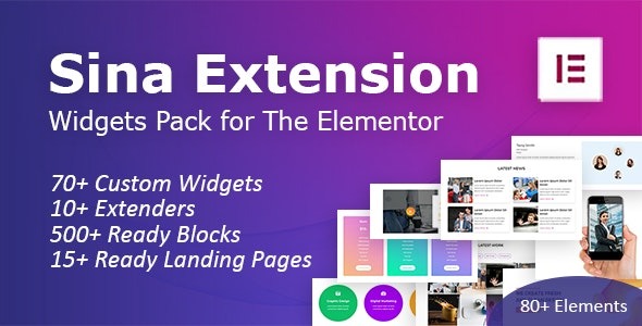 Fixed* SEFE (v1.11.2) Sina Extension for Elementor [Activated]