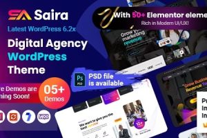 Saira (v1.0.8) Digital Agency Creative Portfolio Theme