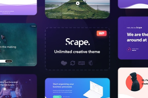 Scape - 多用途 WordPress 主题 1.5.11