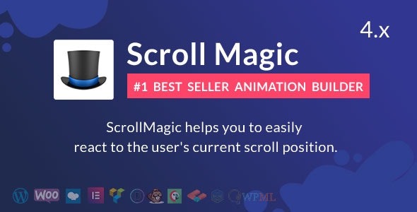 Scroll Magic v5.0.3 Scrolling Animation Builder Plugin [Activated]
