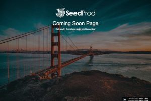 SeedProd Coming Soon Page 6.18.14 (Basic)