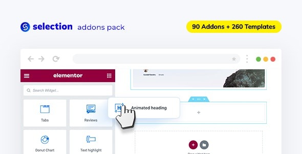 Selection (v1.12.2) Elementor Addons Pack for WordPress [Activated]