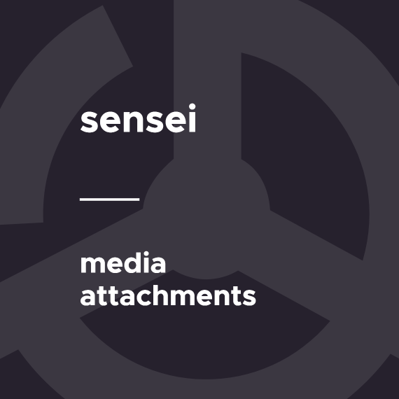 Sensei LMS Media Attachments v2.0.3