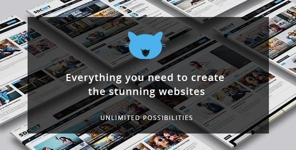Shadowcat v2.7 A News and Magazine WordPress Theme