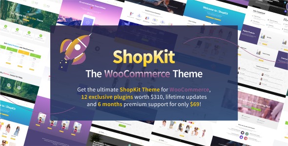 ShopKit (v2.3.1) The WooCommerce Theme