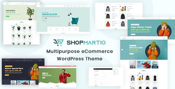 Shopmartio v1.0.5 Multipurpose eCommerce WordPress Theme