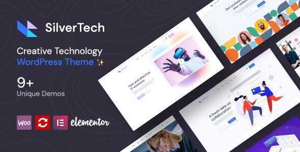Silvertech (v1.13) Creative WordPress Theme