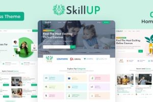 SkillUp v1.0.29 Online Education WordPress Theme