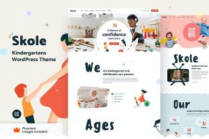 Skole v14.5 School Kindergarten WordPress Elementor [Activated]