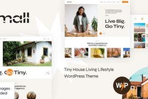 Small v1.8.0 Tiny House Living Lifestyle WordPress Theme