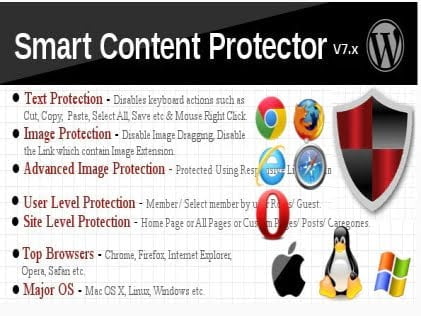 Smart Content Protector v8.4 Pro WP Copy Protection