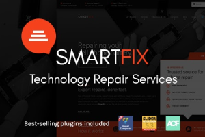 SmartFix (v1.2.2) The Technology Repair Services WordPress Theme
