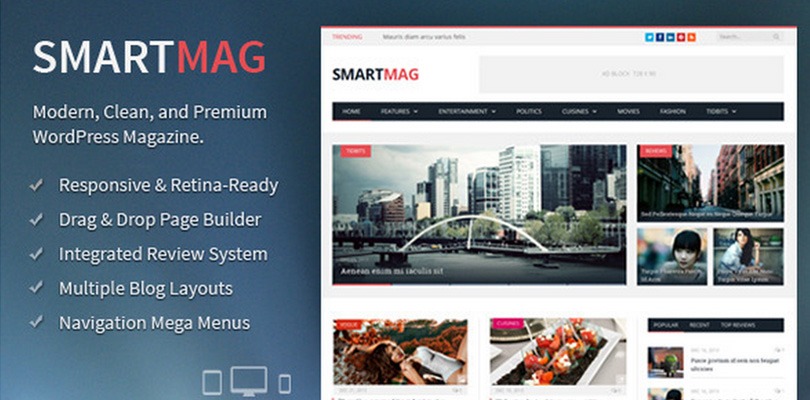 SmartMag (v10.0) Responsive & Retina WordPress Magazine (Activated)