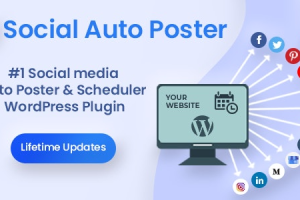 Social Auto Poster (v5.4.6) WordPress Plugin [Activated]