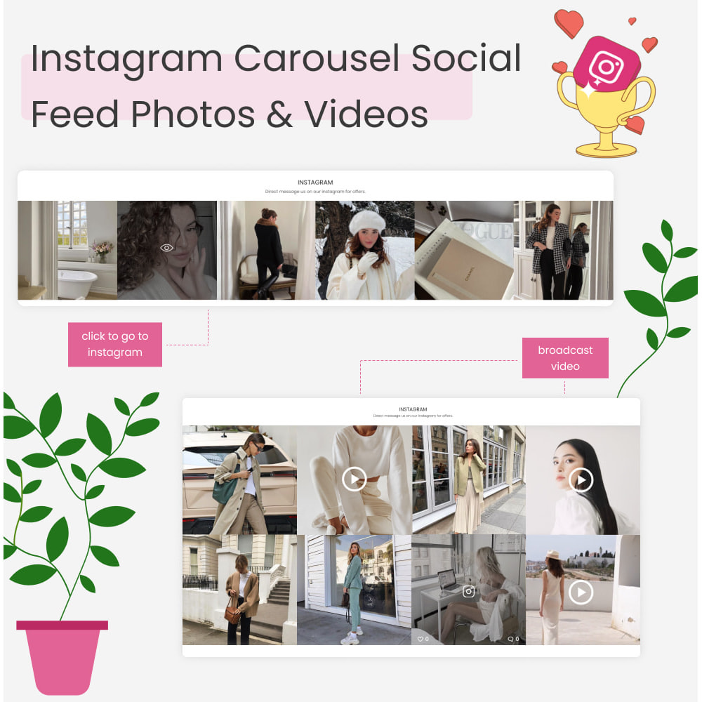 SocialFeed (v7.0.6) Photos & Video using Instagram API