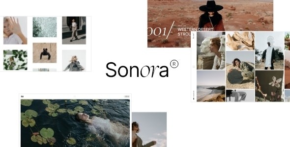 Sonora (v1.0) Photography WordPress Theme