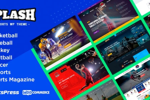 Splash v4.4.2 (Activated) Sport Club WordPress Theme