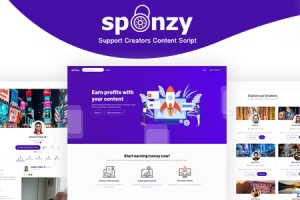 Sponzy (v5.9) Support Creators Content Script