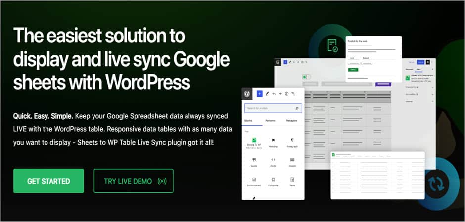 Spreadsheet Integration – Google sheet Integration, Sync & Display. professional v3.7.9 [Activated]