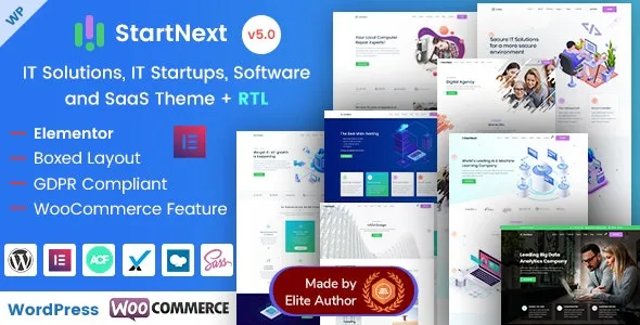 [Activated] StartNext v5.1 IT Startups WordPress Theme