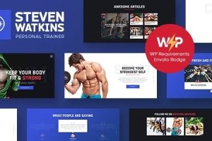 Steven Watkins (v2.4.0) Personal Gym Trainer & Nutrition Coach WordPress Theme