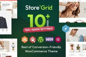 StoreGrid (v1.0.4) Fashion & Multipurpose WooCommerce Theme