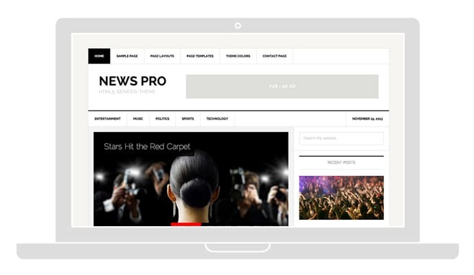 StudioPress News Pro v3.3.0 Genesis WordPress Theme