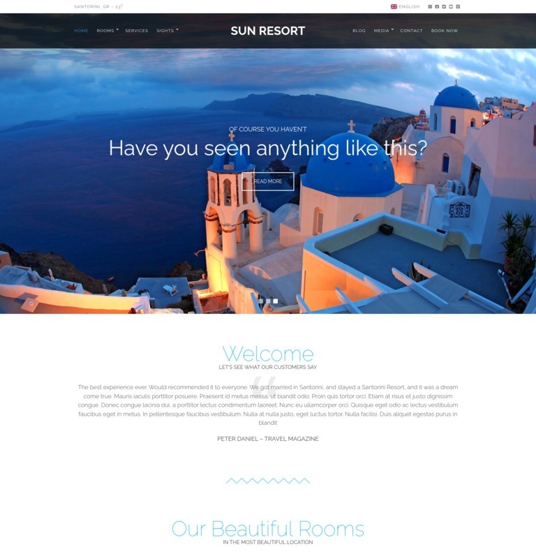 Sun Resort v1.7.1 CSSIgniter Themes
